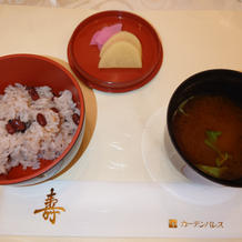 味噌汁がすごく美味しい