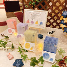 マスクの色でお色直し後ドレスの色当て