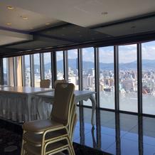 披露宴会場は景色が良いです