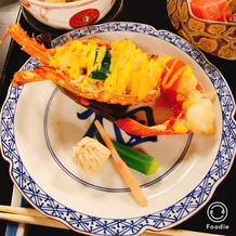 実際にランクアップした最上級コース料理