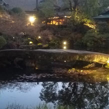 ライトアップもきれいです