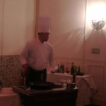 料理のパフォーマンス