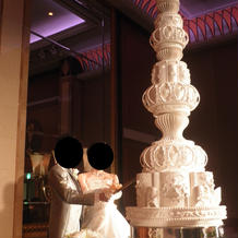 豪華なWeddingケーキ