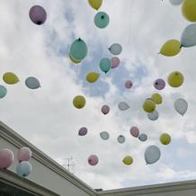 バルーンの演出