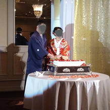 ケーキ入刀演出3