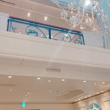 写真撮影可能な挙式会場上