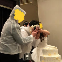 顔面ケーキ