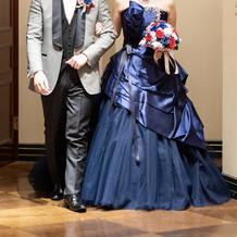 カラードレス、タキシード