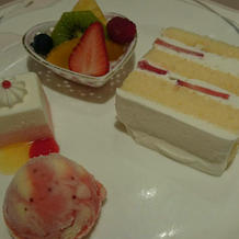 デザートです。