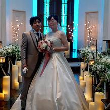 チャペルでの写真