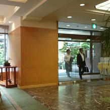 披露宴会場入り口