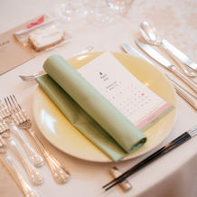 テーブルコーディネート