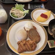 ハネムーンステイの朝食