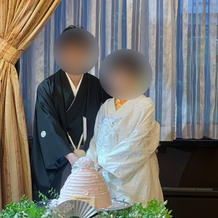 お色直し前