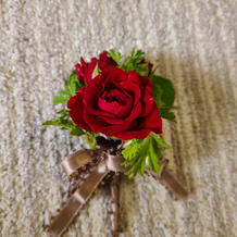 ブートニア　自作