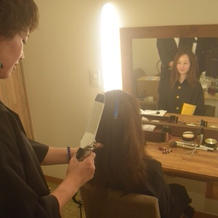 新郎新婦控え室