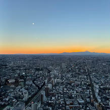 富士山が見える大きな窓
