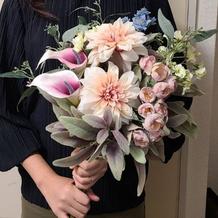 造花ブーケ　手作り