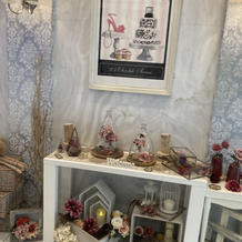 季節ごとに受付の飾りは変わるそうです