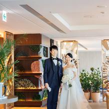 館内撮影の様子