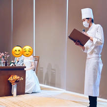 シェフからの丁寧なご説明