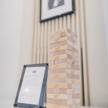 ジェンガにメッセージ書いてもらいました！