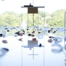 フラワーシャワー