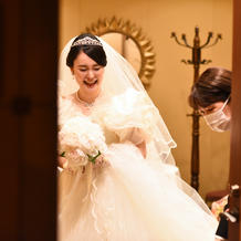 ウェデングドレスは持ち込み料5万円でした