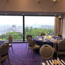 オーシャンビュー会場