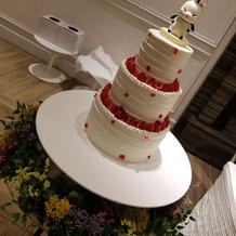 ケーキにキャラクターを乗せてもらいました