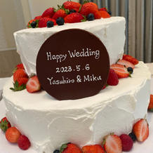 ウェディングケーキ