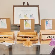 ドレス、タキシード色当てクイズ