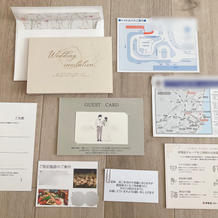 ペーパーアイテムはDIYしました