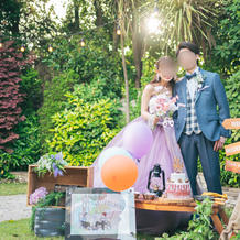 タキシードは連携店でレンタルしました