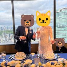 タキシード、ウエディンドレス