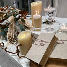 メインテーブル小物