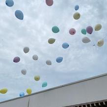 バルーンリリース
