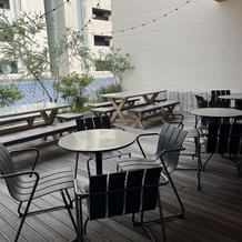 喫煙所が各階にある