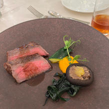 国産牛ロース肉の大野味噌焼き