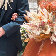 当日のお色直し後の衣装です！