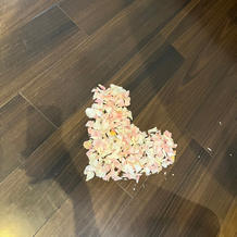 挙式後の粋なサプライズ