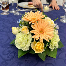 ゲストテーブル装花
