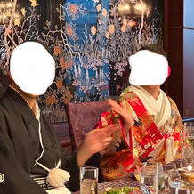色打掛赤、紋服袴