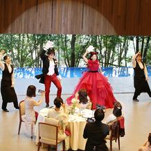 お色直しの登場