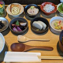 レストランの朝ご飯