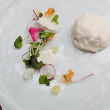前菜　カリフラワーのムース