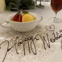 デザートプレート