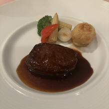 メインのお肉