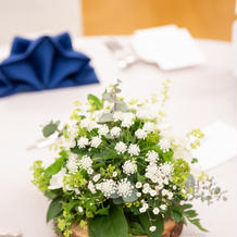 ゲストテーブル装花