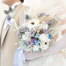 提携の花屋さんに作って頂いたブーケ